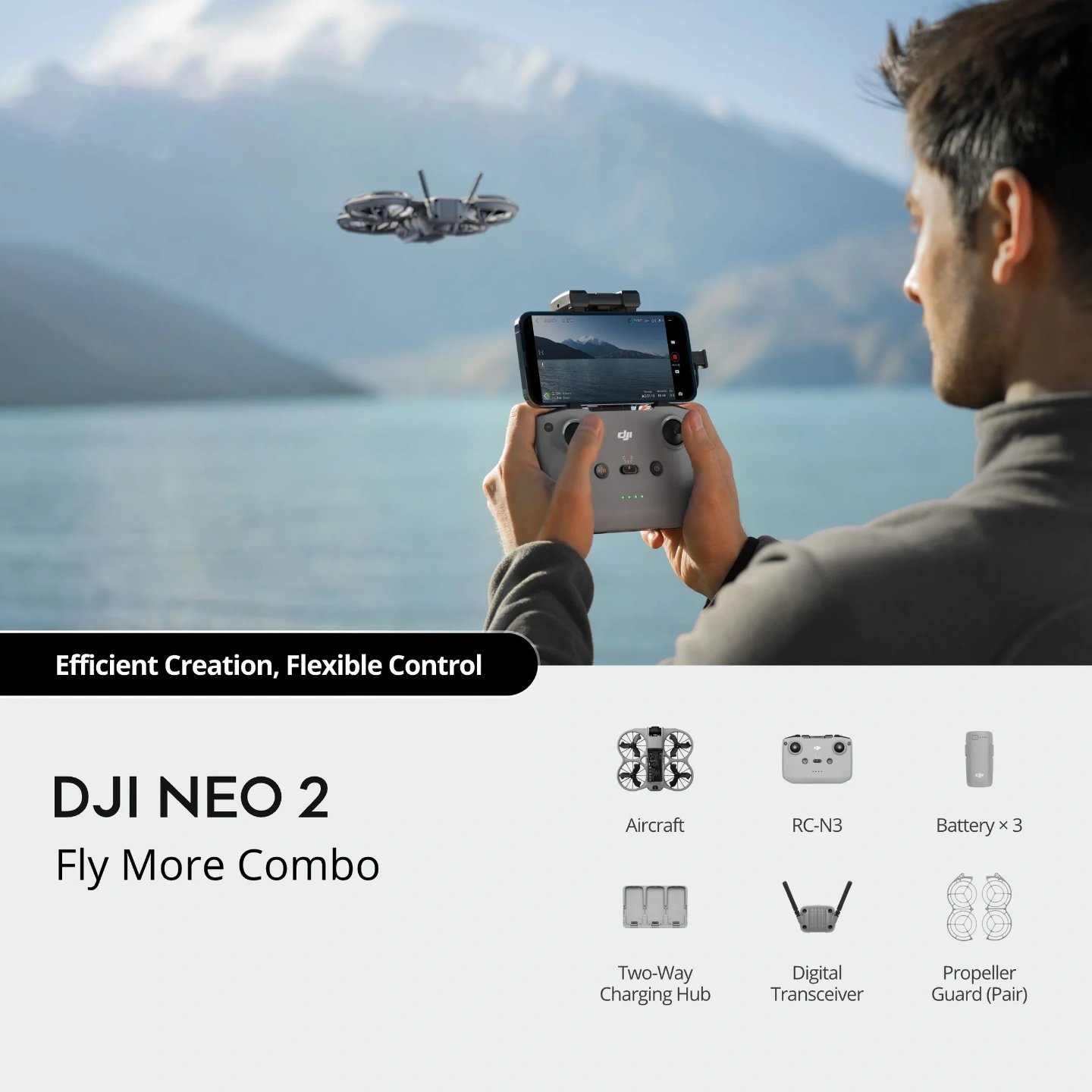  DJI Neo 2 Fly More Combo